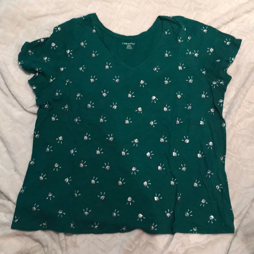 LB diamond print tee